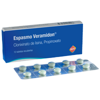 ESPASMO VERAMIDON®- TABLETA RECUBIERTA