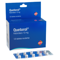 QUETOROL® 10 - TABLETA RECUBIERTA