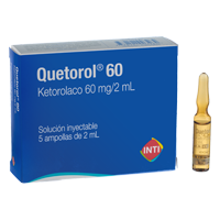 QUETOROL® 60 -SOLUCION INYECTABLE