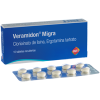 VERAMIDON® MIGRA- TABLETA RECUBIERTA